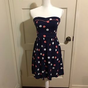 Xhilaration polka dot dress